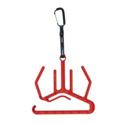 Wieszak na piankę Maxi Double Surflogic. Czerwone kombinezony damskie SURFLOGIC, bez wzorów, bez kołnierzyka, bez ramiączek. Za 279.00 zł.