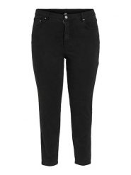 Vila Dżinsy - Skinny fit - w kolorze czarnym rozmiar: 46. Czarne jeansy damskie Vila. Za 118.56 zł.