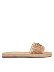 Guess Espadryle FLJKLI FAB03 Beżowy. Brązowe espadryle damskie Guess, z aplikacjami, z syntetyku, bez obcasa. Za 559.99 zł.