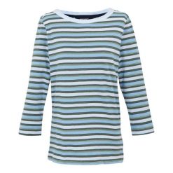 T-shirt Damski W Paski Baylette II. Białe t-shirty damskie Regatta, xs, bez wzorów, bez kołnierzyka. Za 54.99 zł.