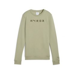 Damska gruba bluza PUMA x HYROX PUMA Lux Army Green. Zielone bluzy damskie Puma, s, bez wzorów, bez kaptura. Za 329.00 zł.