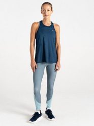 Dare 2b Top funkcyjny "Gravitate Vest" w kolorze granatowym rozmiar: 42. Niebieskie koszulki sportowe damskie Dare 2b, bez wzorów, z materiału, bez ramiączek. Za 79.03 zł.