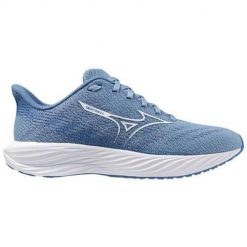 Buty do biegania damskie Mizuno Enerzy Rider Jr. Niebieskie obuwie sportowe damskie Mizuno, z gumy, bez zapięcia, do biegania. Za 293.00 zł.