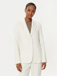 Weekend Max Mara Marynarka Uva 2515041041 Écru Slim Fit. Marynarki i żakiety damskie Weekend Max Mara, bez wzorów, z syntetyku. Za 909.99 zł.