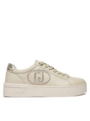 Liu Jo Sneakersy BF4023PX179S1858 Beżowy. Brązowe obuwie sportowe damskie Liu Jo, ze skóry, bez zapięcia. Za 419.99 zł.