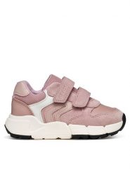 Geox Sneakersy B Flexyper Mini Girl B656NA 05422 C8014 M Różowy. Czerwone buty sportowe dziewczęce Geox, ze skóry, bez zapięcia. Za 239.99 zł.