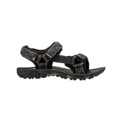 Sandały turystyczne Hannah Belt. Czarne sandały damskie Hannah, bez wzorów, z materiału, bez obcasa, bez zapięcia. Za 205.85 zł.