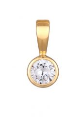 Nenalina Damski wisiorek pasjans okrągły mieniący się cyrkoniami ze srebra 925 Sterling Silver Naszyjniki 1 ct. Szare naszyjniki damskie Nenalina, z cyrkonią, srebrne. Za 203.99 zł.