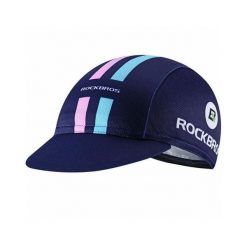 Czapka rowerowa Rockbros MZ100. Niebieskie czapki damskie ROCKBROS, bez wzorów. Za 49.99 zł.