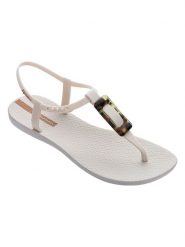 Ipanema Japonki "Class Charm" w kolorze beżowym rozmiar: 38. Brązowe klapki damskie Ipanema, bez wzorów, z otwartym noskiem, bez obcasa, bez zapięcia. Za 41.69 zł.