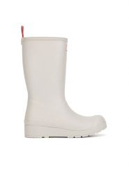 Hunter Kalosze WFT2007RMA-ZNC Biały. Białe kalosze damskie Hunter, bez wzorów, z kauczuku. Za 349.99 zł.