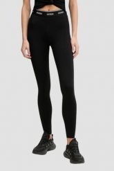 GUESS Czarne damskie legginsy Alba, Rozmiar M. Czarne legginsy damskie Guess, l, z aplikacjami, z materiału. W wyprzedaży za 169.99 zł.