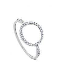 OR Carats Złoty pierścionek z topazami rozmiar: 60. Szare pierścionki damskie OR Carats, z topazem, złote. Za 565.99 zł.