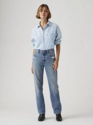 Levi's Dżinsy "501" - Comfort fit - w kolorze niebieskim rozmiar: W31/L30. Niebieskie jeansy damskie Levi's. Za 219.95 zł.