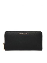 MICHAEL Michael Kors Portfel 32F5GJ6T7T Czarny. Czarne portfele damskie MICHAEL Michael Kors, bez wzorów, ze skóry. Za 589.99 zł.