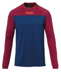 Bluza Kempa Prime. Niebieskie bluzy damskie Kempa, bez wzorów, z poliesteru, bez kaptura. Za 154.65 zł.