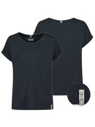 Sublevel Koszulka w kolorze granatowym rozmiar: XXL. Niebieskie koszulki damskie Sublevel, xxl, bez wzorów, bez kołnierzyka, bez ramiączek. Za 52.67 zł.