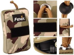 Saszetka na latarkę Fenix APB-30 kamuflaż. Zielone nerki i saszetki damskie FENIX, bez wzorów, z nylonu. Za 58.47 zł.