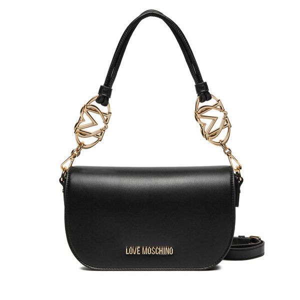 Torebka LOVE MOSCHINO. Czarne torebki klasyczne damskie Love Moschino, bez dodatków. Za 489.99 zł.