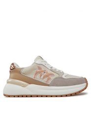 PINKO Sneakersy Gem 07 SS0055 P074 Beżowy. Brązowe obuwie sportowe damskie Pinko, z materiału, bez zapięcia. Za 509.99 zł.
