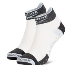 Skarpety krótkie Reebok. Białe skarpetki damskie Reebok, bez wzorów. Za 44.99 zł.