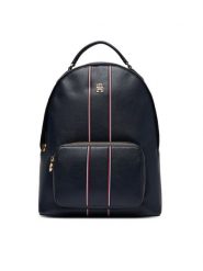 Tommy Hilfiger Plecak Th Daily Backpack Corp AW0AW18851 Granatowy. Niebieskie plecaki Tommy Hilfiger, bez wzorów, ze skóry. Za 649.99 zł.
