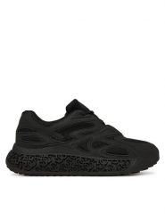 Guess Sneakersy FLTSWA LEA12 Czarny. Czarne obuwie sportowe damskie Guess, ze skóry, bez zapięcia. Za 499.99 zł.