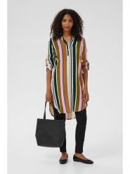 Kaffe Tunika ze wzorem rozmiar: 34. Tuniki damskie Kaffe, na imprezę, s, bez wzorów, z wiskozy, klasyczne, bez kołnierzyka, bez ramiączek. Za 104.99 zł.