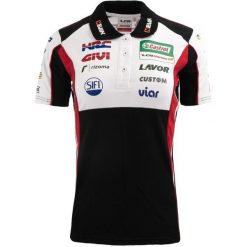 Damska koszulka polo Lcr Honda Damska koszulka polo czarna. Białe bluzki damskie HONMA, bez wzorów, z bawełny, sportowe, bez kołnierzyka, bez ramiączek. Za 181.99 zł.