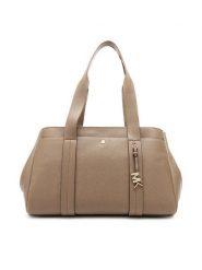 MICHAEL Michael Kors Torebka 30T5G1ZT7L Beżowy. Brązowe kuferki damskie MICHAEL Michael Kors, bez wzorów, ze skóry, bez dodatków. Za 1,499.00 zł.