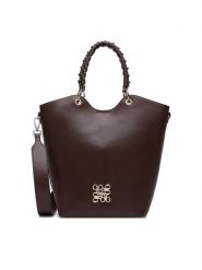 Nine West Torebka EO-HIDDEN CHARM-LDA9444 Brązowy. Brązowe torebki klasyczne damskie Nine West, ze skóry, bez dodatków. Za 299.99 zł.