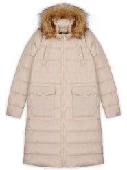 Northwood Płaszcz pikowany "Olten" w kolorze beżowym rozmiar: M. Brązowe płaszcze damskie Northwood, m, bez wzorów, bez kaptura. Za 260.99 zł.