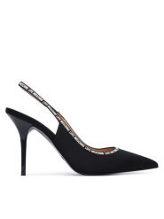 LOVE MOSCHINO Szpilki JA10429G1PIM0000 Czarny. Czarne szpilki damskie Love Moschino, bez wzorów, ze skóry, bez obcasa, na szpilce, bez zapięcia. Za 949.99 zł.