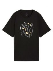 Puma Koszulka w kolorze czarnym rozmiar: M. Czarne koszulki damskie Puma, m, bez wzorów, bez kołnierzyka, bez ramiączek. Za 91.77 zł.