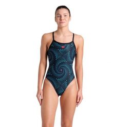 Strój Kąpielowy Arena Fireflow Swimsuit Challeng. Czarne stroje jednoczęściowe Arena, bez wzorów. Za 209.99 zł.