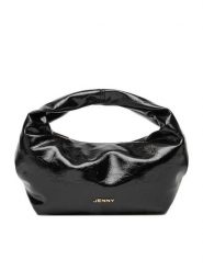 JENNY Torebka C-JEN-S-002-08 Czarny. Czarne torebki klasyczne damskie Jenny, z materiału, bez dodatków. Za 129.99 zł.