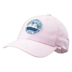 Czapka z daszkiem Elbrus Tuwa Wo's - różowa. Czerwone czapki z daszkiem damskie ELBRUS, na lato, bez wzorów, z bawełny. Za 49.99 zł.