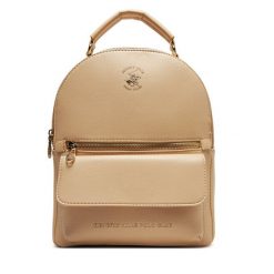 Plecak Beverly Hills Polo Club. Brązowe plecaki Beverly Hills Polo Club, bez wzorów. Za 139.99 zł.