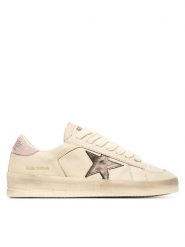 Golden Goose Sneakersy Stardan GWF00128.F007276.82942 Écru. Obuwie sportowe damskie GOLDEN GOOSE, ze skóry, bez zapięcia. Za 2,269.00 zł.