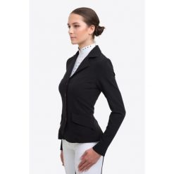 Kurtka pokazowa Softshell damska Primetime - Second Skin Technology. Czarne kurtki damskie CAVALLIERA, l, bez wzorów, ze skóry, bez kaptura. W wyprzedaży za 797.40 zł.