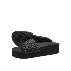 Klapki basenowe damskie Flip Flop Pool Hi Weave. Czarne klapki damskie Flip Flop, bez wzorów, bez obcasa, bez zapięcia. Za 123.00 zł.