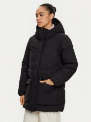 4F Kurtka zimowa 4FWAW24TDJAF474 Czarny Regular Fit. Czarne kurtki damskie 4F, na zimę, l, bez wzorów, z syntetyku, bez kaptura. Za 359.99 zł.