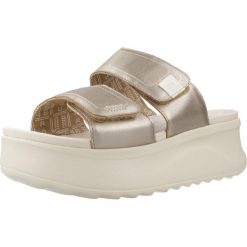 Sandały HEY DUDE DELRAY SLIDE CLASSIC Złoty. Żółte sandały damskie PRO BRANDS, bez wzorów, z syntetyku, bez obcasa, bez zapięcia. Za 264.99 zł.