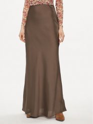 Guess Spódnica maxi Annachiara W4GD12 WD8G2 Brązowy Regular Fit. Brązowe spódnice damskie Guess, s, z aplikacjami, z syntetyku, maxi. Za 529.99 zł.