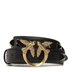 Pasek Damski PINKO. Czarne paski damskie Pinko, bez wzorów. Za 749.99 zł.