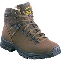 Buty trekkingowe damskie Meindl Wales 2 MFS. Brązowe obuwie trekkingowe damskie MEINDL, bez zapięcia. W wyprzedaży za 699.50 zł.