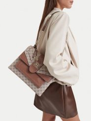 Nine West Torebka EO-MINIMAL CHIC-TK26009 Beżowy. Brązowe listonoszki damskie Nine West, bez wzorów, ze skóry, bez dodatków. Za 349.99 zł.
