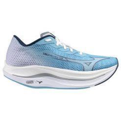 Damskie buty do biegania Mizuno Wave Rebellion Flash 2. Białe obuwie sportowe damskie Mizuno, bez zapięcia, do biegania, mizuno wave. W wyprzedaży za 665.80 zł.