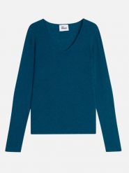 Just Cashmere Kaszmirowy sweter "Joan" w kolorze niebieskim rozmiar: L. Niebieskie swetry klasyczne damskie Just Cashmere, l, z kaszmiru, bez kołnierzyka. Za 348.90 zł.