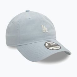 Czapka z daszkiem New Era Mini Washed 9Twenty Los Angeles Dodgers. Niebieskie czapki z daszkiem damskie New Era, bez wzorów. Za 109.99 zł.